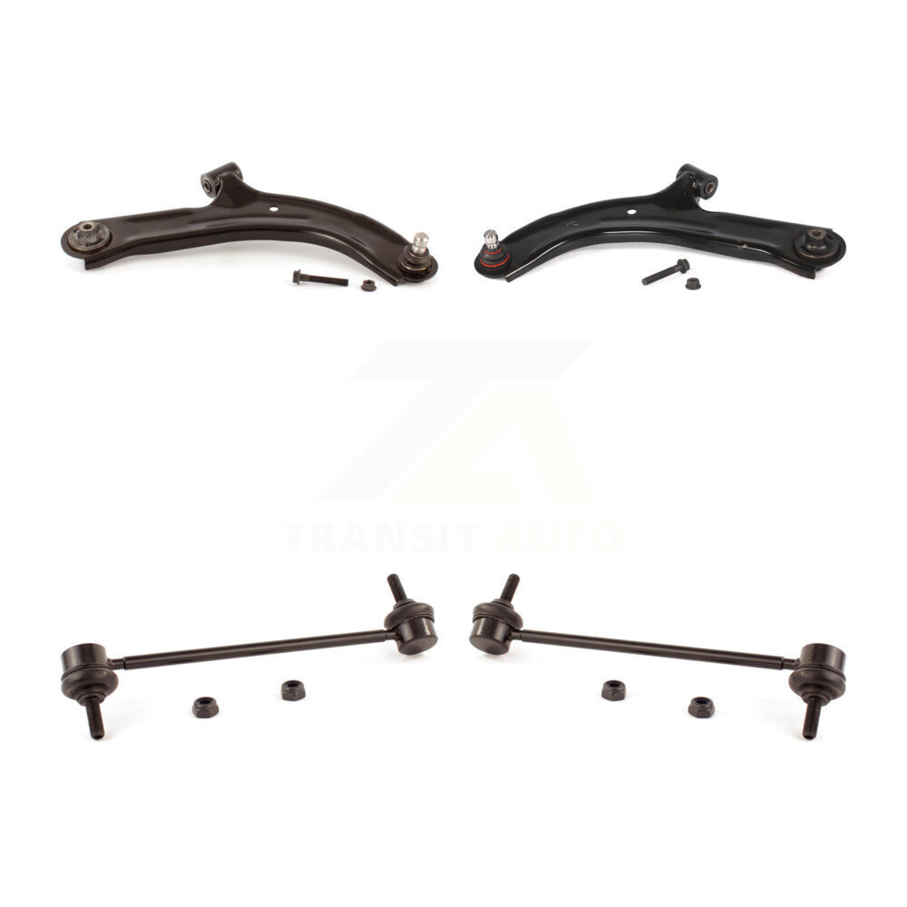 Front Suspension Control Arm And Ball Joint Assembly Sway Link Kit For Nissan Versa Cube KTR-100114