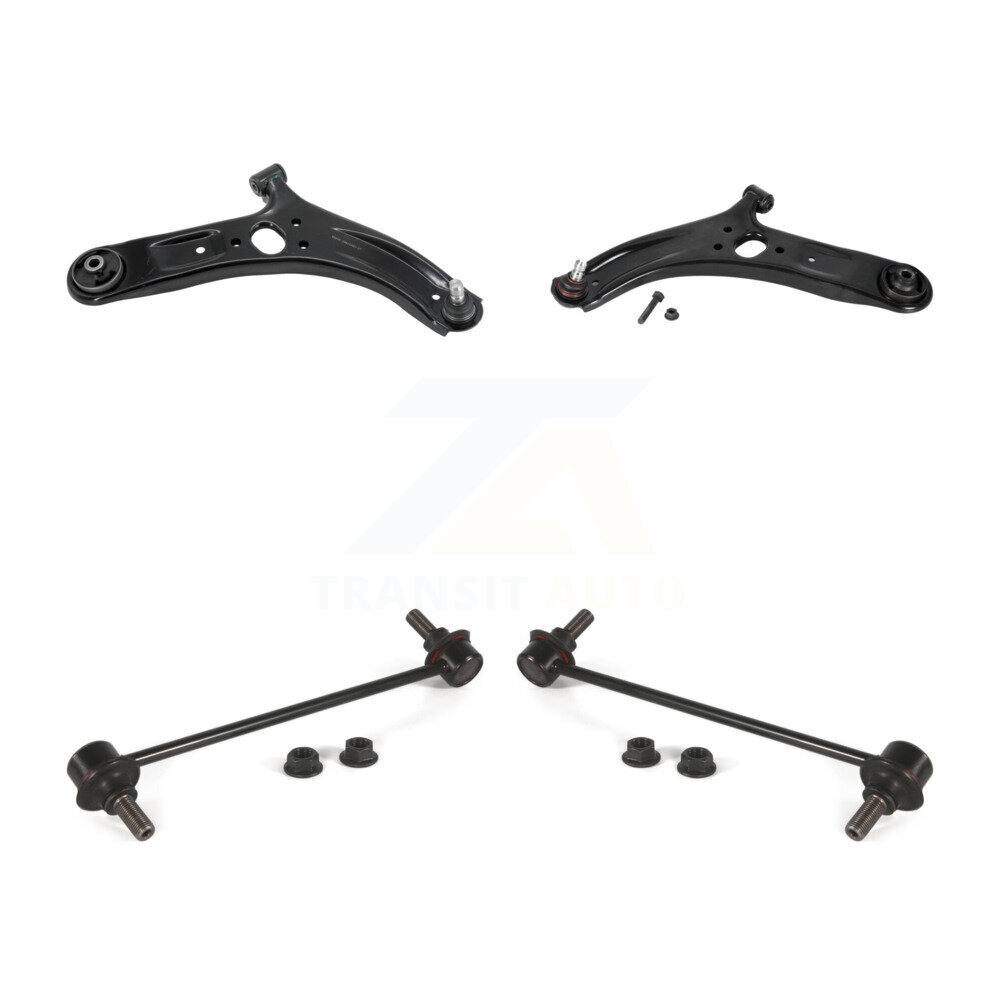 Front Suspension Control Arm And Ball Joint Assembly Sway Link Kit For 2012-2017 Kia Rio KTR-100154