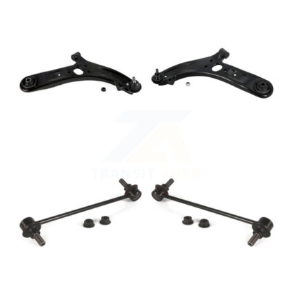 Front Suspension Control Arm & Ball Joint Assembly Link Kit For 2012-2017 Hyundai Accent KTR-100165