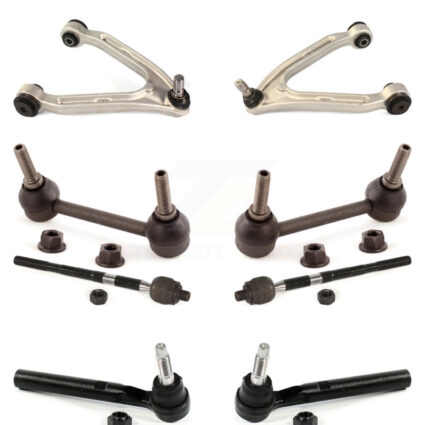 Front Suspension Control Arm And Ball Joint Tie Rod End Link Kit (8Pc) For Hummer H3 H3T KTR-100335