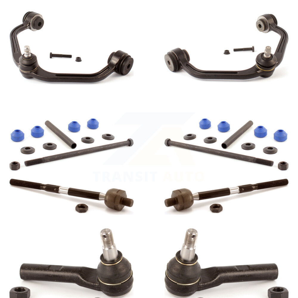 Front Suspension Control Arm & Ball Joint Tie Rod End Link Kit (8Pc) For 2004 Mazda B2300 KTR-100346