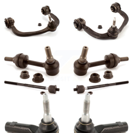 Front Suspension Control Arm And Ball Joint Tie Rod End Link Kit (8Pc) For Ford F-150 RWD KTR-100350