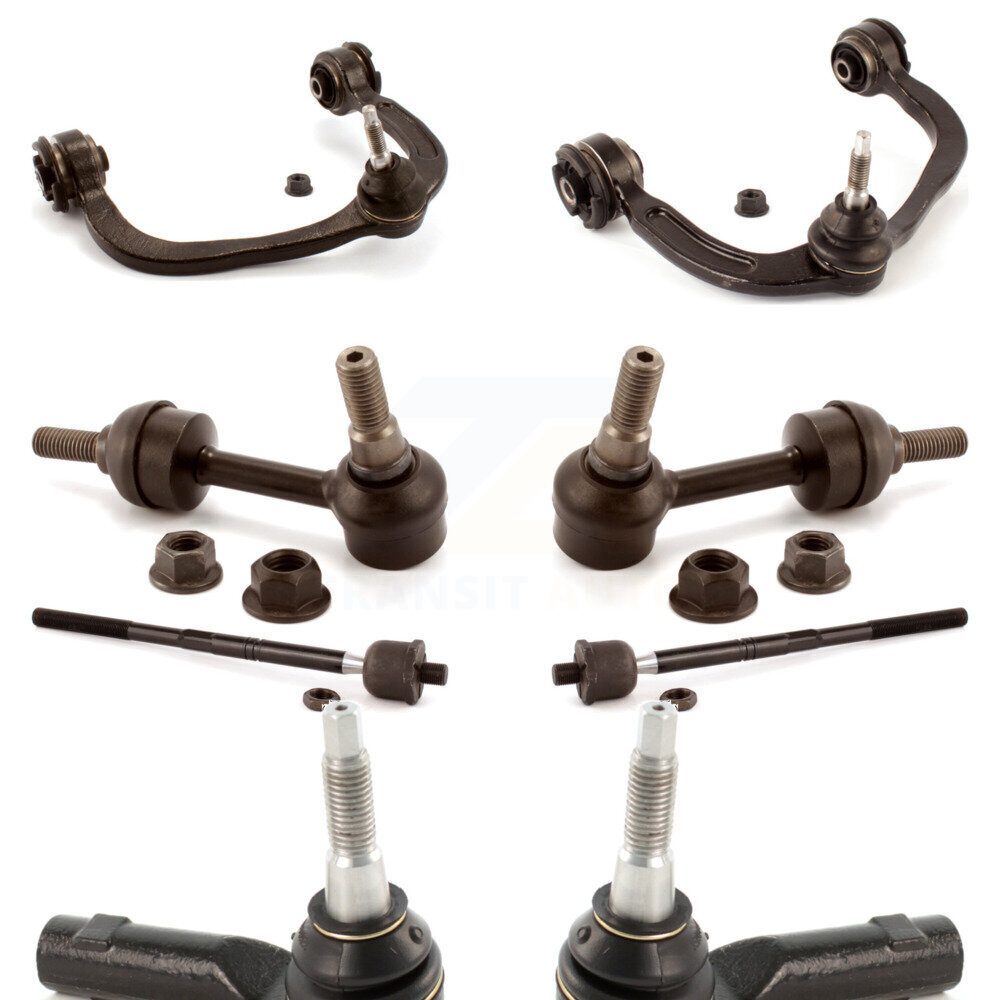 Front Suspension Control Arm And Ball Joint Tie Rod End Link Kit (8Pc) For Ford F-150 RWD KTR-100350