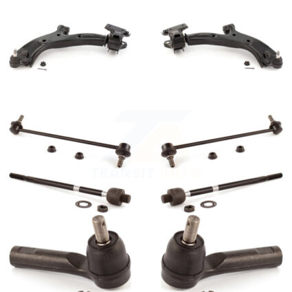 Front Suspension Control Arm And Ball Joint Tie Rod End Bar Link Kit (8Pc) For Honda CR-V KTR-100397