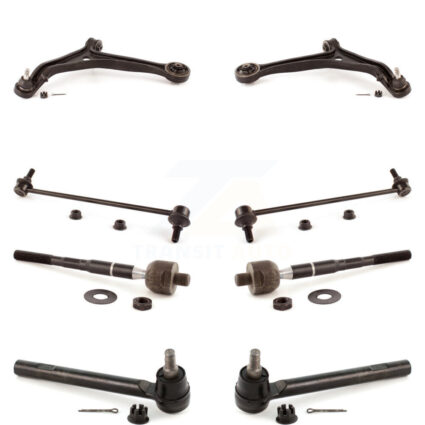 Front Suspension Control Arm And Ball Joint Tie Rod End Link Kit (8Pc) For Honda Odyssey KTR-100398
