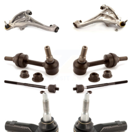 Front Suspension Control Arm And Ball Joint Tie Rod End Link Kit (8Pc) For Ford F-150 RWD KTR-100435