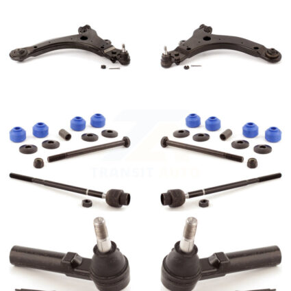 Front Control Arm Ball Joint Tie Rod End Link Kit (8Pc) For Buick Chevrolet LaCrosse Prix KTR-100445