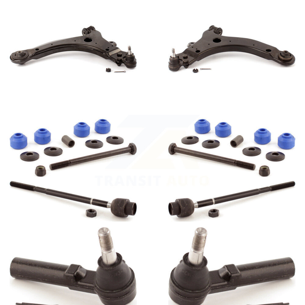 Front Control Arm Ball Joint Tie Rod End Link Kit (8Pc) For Buick Chevrolet LaCrosse Prix KTR-100445