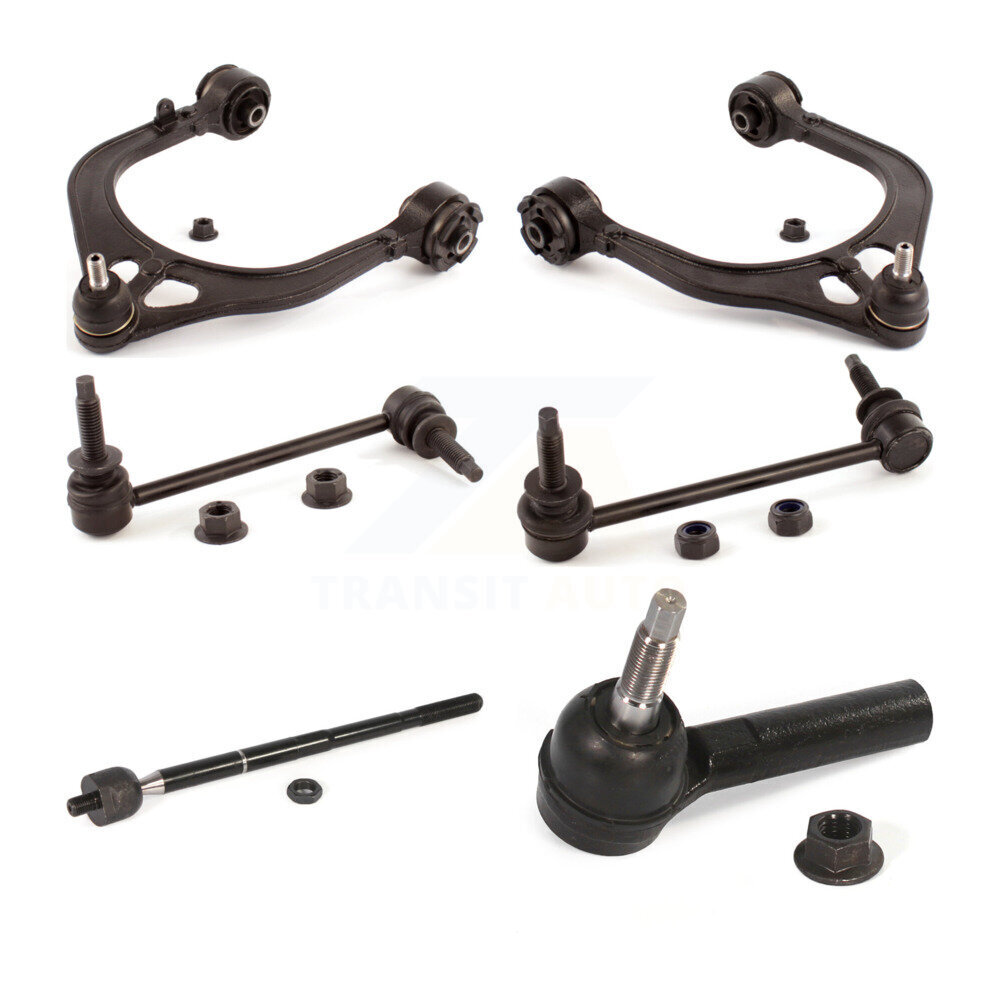 Front Control Arm Ball Joint Tie Rod End Link Kit (8Pc) For Dodge Charger Challenger 300 KTR-100499