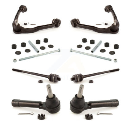 Front Control Arm Ball Joint Tie Rod End Link Kit For Chevrolet GMC Silverado 1500 Sierra KTR-100508