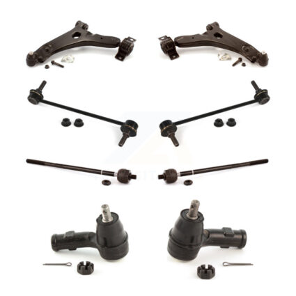 Front Suspension Control Arm And Ball Joint Tie Rod End Bar Link Kit (8Pc) For Ford Focus KTR-100584
