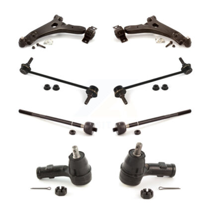 Front Suspension Control Arm And Ball Joint Tie Rod End Bar Link Kit (8Pc) For Ford Focus KTR-100585