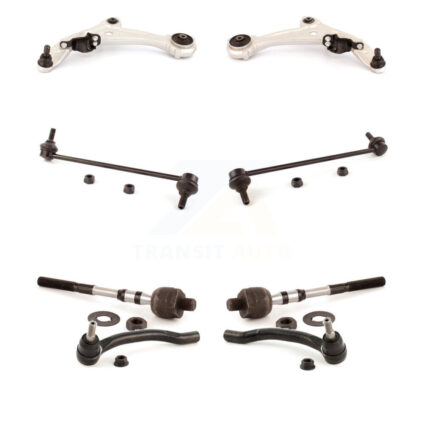 Front Suspension Control Arm And Ball Joint Tie Rod End Link Kit (8Pc) For Nissan Altima KTR-100591