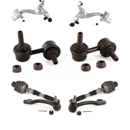 Front Suspension Control Arm & Ball Joint Tie Rod End Link Kit (8Pc) For INFINITI G37 G35 KTR-100613
