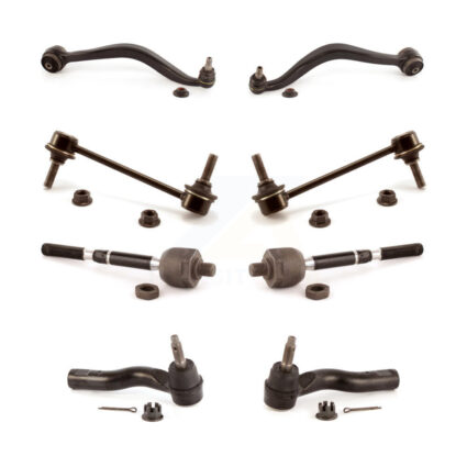Front Control Arm Ball Joint Tie Rod End Link Kit (8Pc) For Ford Fusion Lincoln MKZ Milan KTR-100631