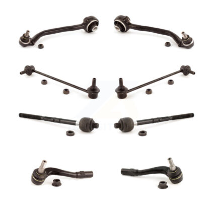 Front Arm & Ball Joint Tie Rod End Link Kit (8Pc) For Mercedes-Benz C230 C240 C280 CLK350 KTR-100636