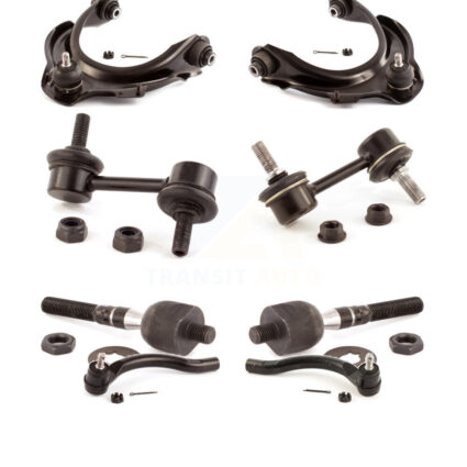 Front Suspension Control Arm And Ball Joint Tie Rod End Link Kit (8Pc) For Honda Accord KTR-100640