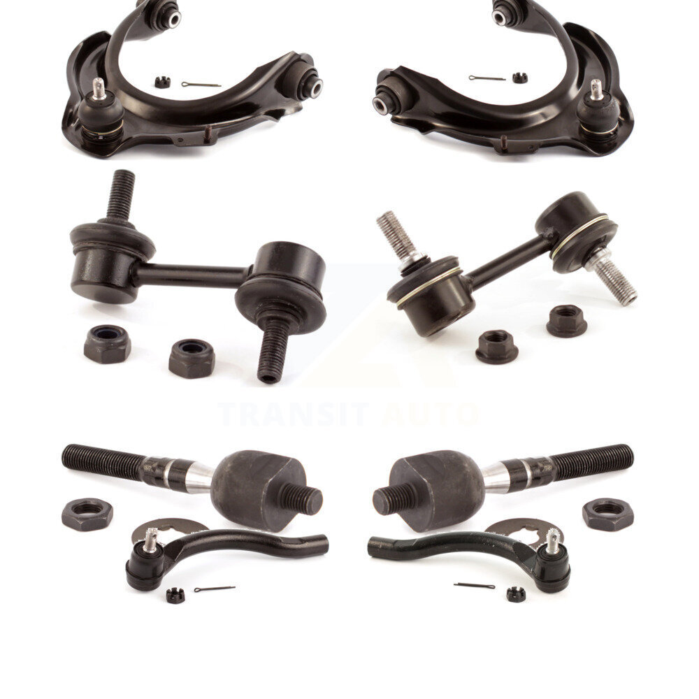 Front Suspension Control Arm And Ball Joint Tie Rod End Link Kit (8Pc) For Honda Accord KTR-100640