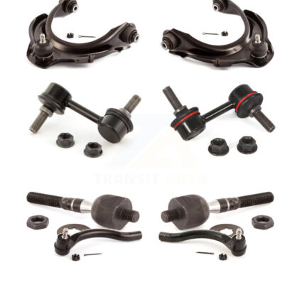 Front Suspension Control Arm And Ball Joint Tie Rod End Link Kit (8Pc) For Honda Accord KTR-100642