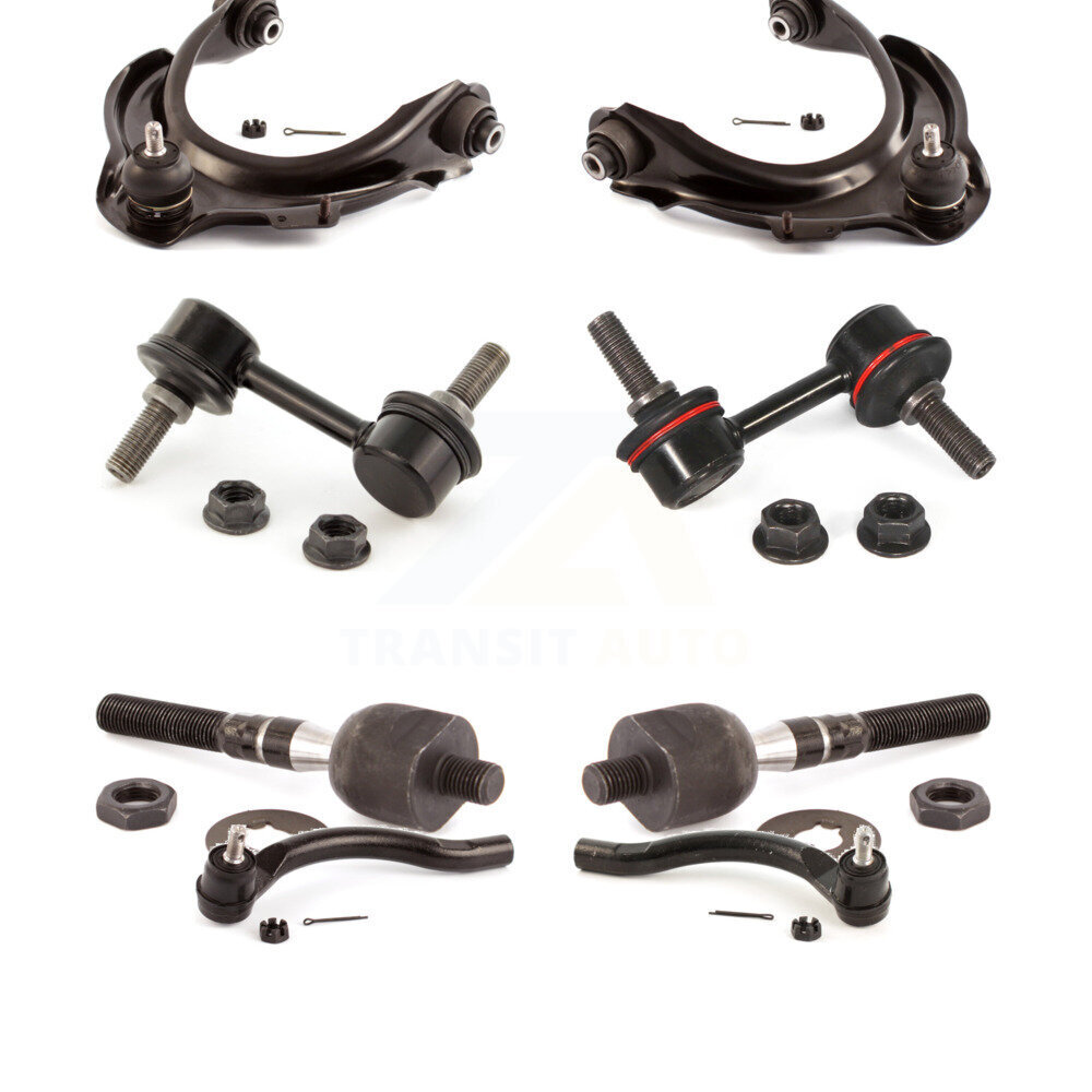 Front Suspension Control Arm And Ball Joint Tie Rod End Link Kit (8Pc) For Honda Accord KTR-100642