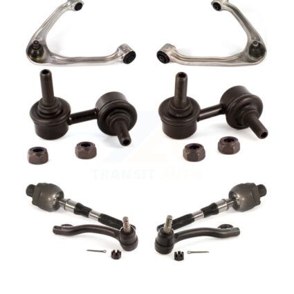 Front Suspension Control Arm & Ball Joint Tie Rod End Link Kit (8Pc) For INFINITI G37 G35 KTR-100646