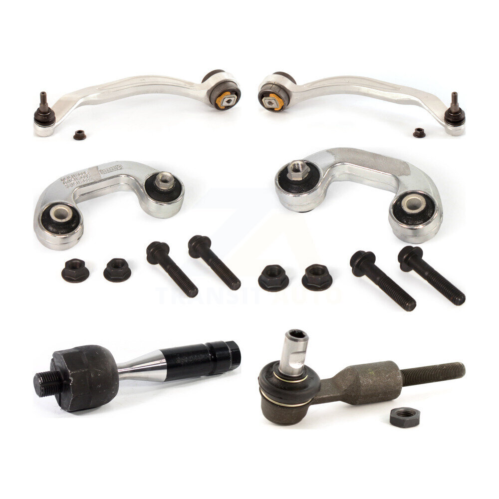 Front Control Arm And Ball Joint Tie Rod End Link Kit (6Pc) For 2002-2004 Audi A4 Quattro KTR-101701