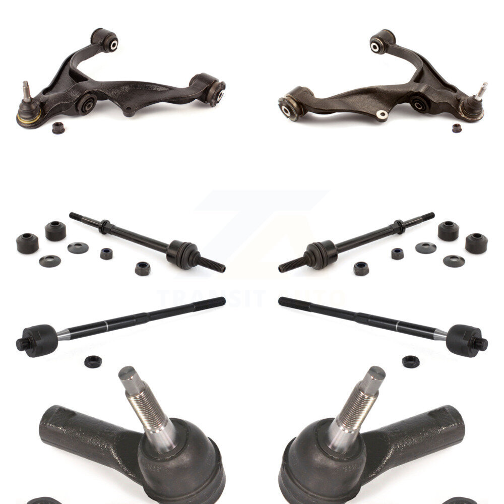 Front Suspension Control Arm & Ball Joint Tie Rod End Link Kit (8Pc) For Ram 1500 Classic KTR-101716