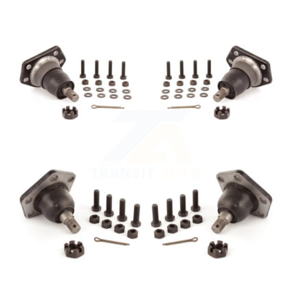 Front Lower & Upper Ball Joints Kit For Chevrolet GMC S10 Blazer Jimmy Sonoma S15 Isuzu KTR-101784