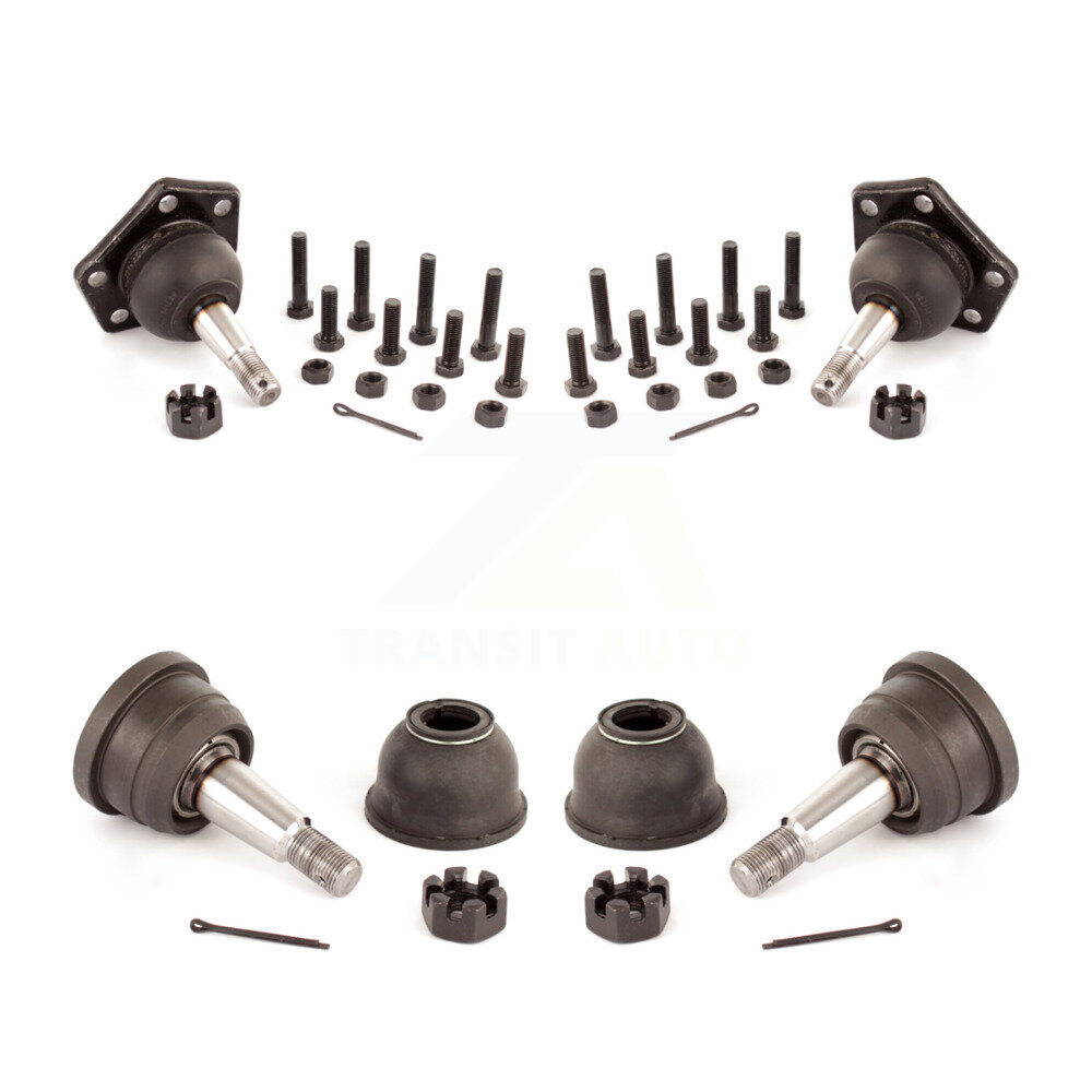 Front Lower & Upper Ball Joint Kit For C1500 Chevrolet GMC C2500 Tahoe Yukon Express 2500 KTR-101786