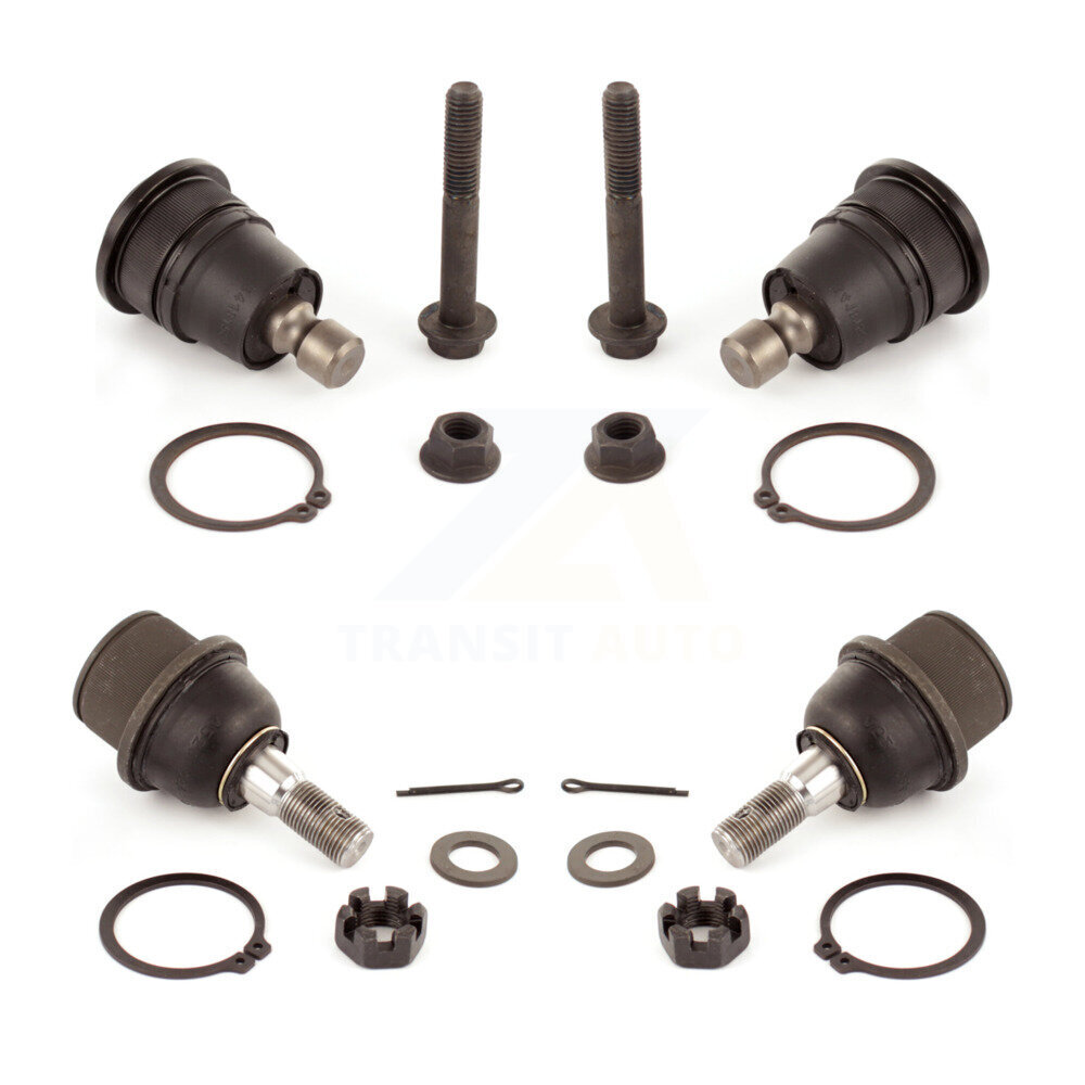 Front Lower & Upper Ball Joints Kit For Chevrolet GMC Trailblazer Envoy XL EXT SSR Buick KTR-101796