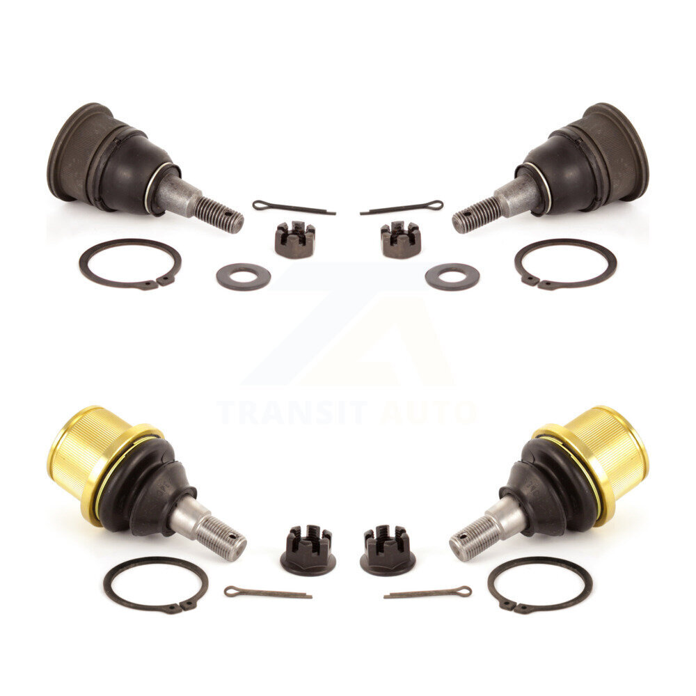 Front Lower & Upper Ball Joints Kit For GMC Chevrolet Savana 2500 Express 3500 4500 KTR-101800