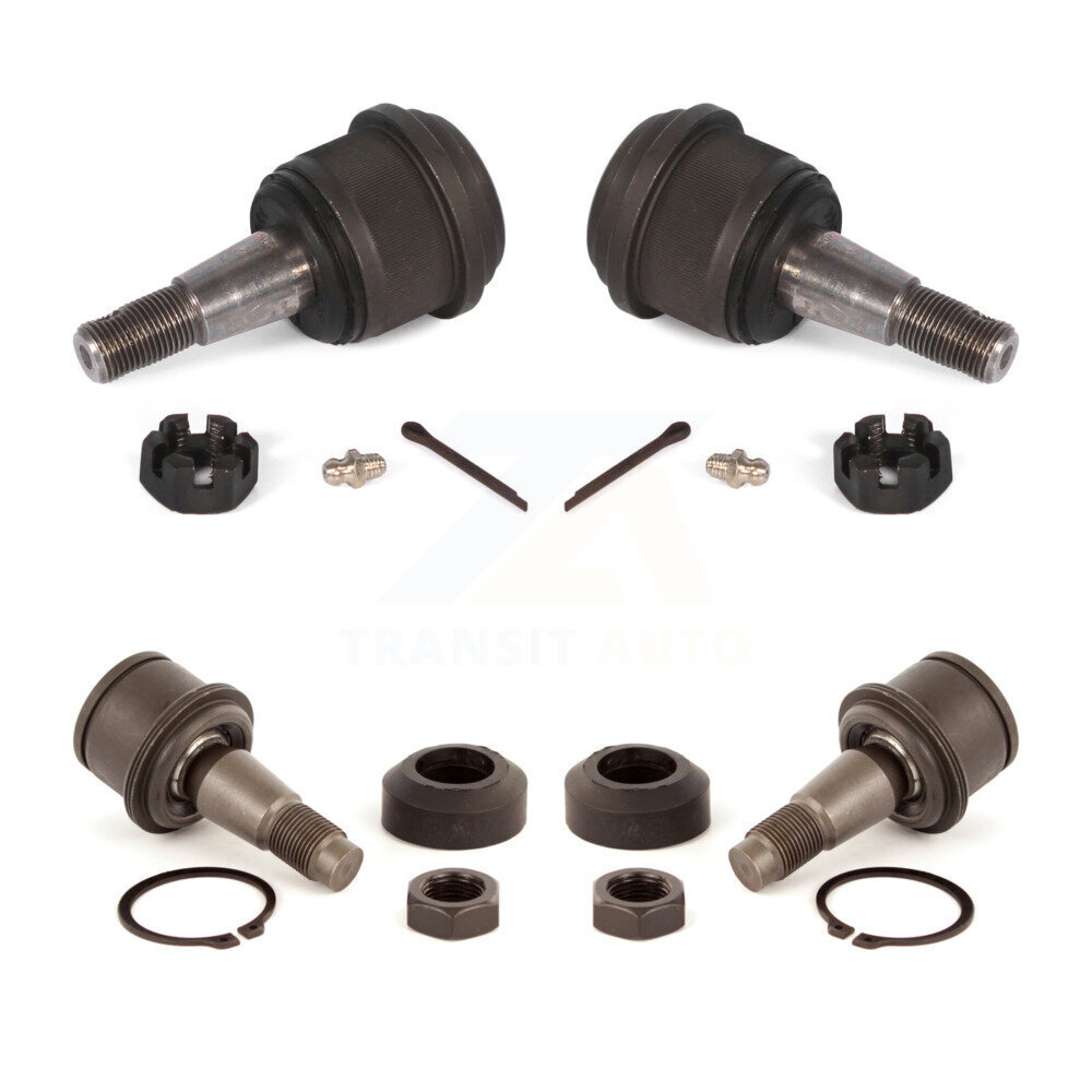 Front Lower & Upper Suspension Ball Joints Kit For 2000-2002 Dodge Ram 2500 3500 KTR-101804