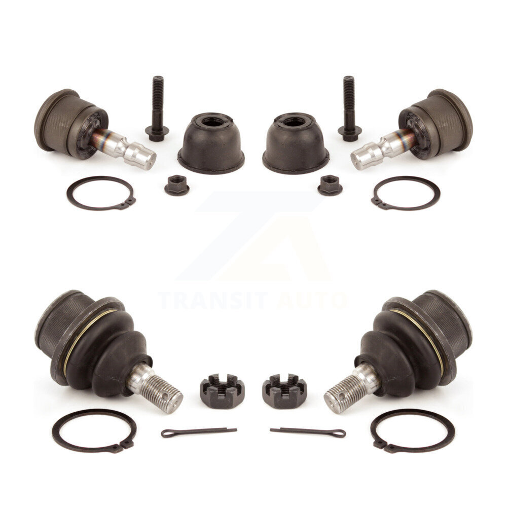 Front Lower & Upper Ball Joints Kit For Ford Ranger Mazda B4000 Explorer Sport Trac B3000 KTR-101813