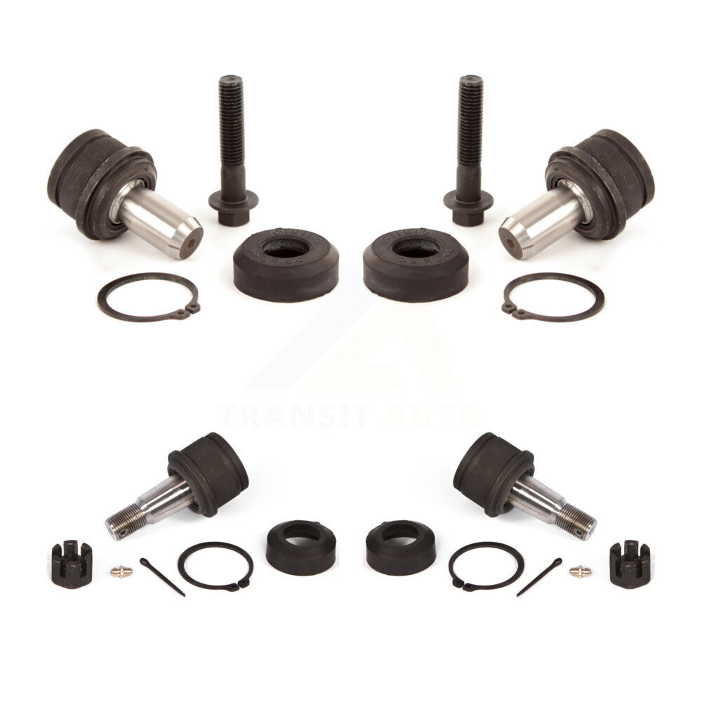 Front Lower & Upper Suspension Ball Joints Kit For Ford F-250 F-350 HD RWD KTR-101821