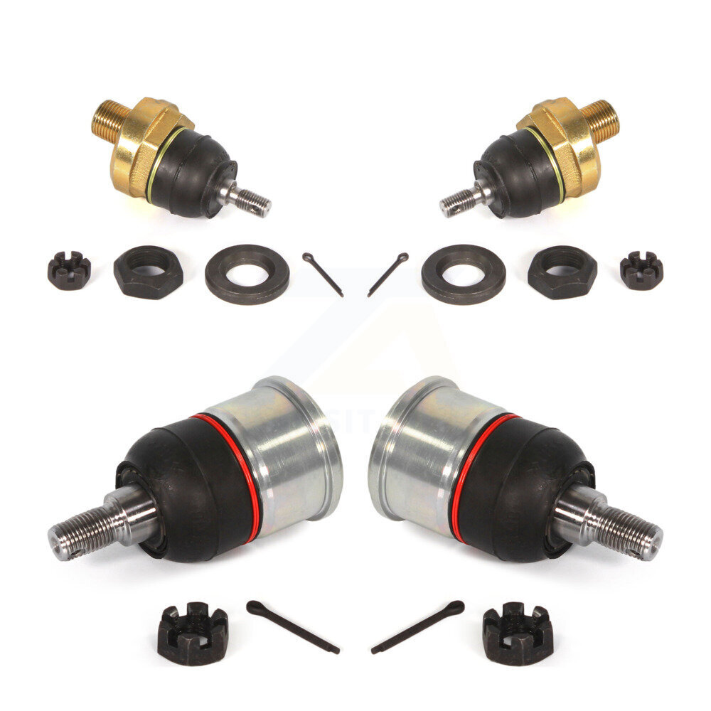 Front Lower & Upper Suspension Ball Joints Kit For 2009-2014 Acura TL KTR-101840
