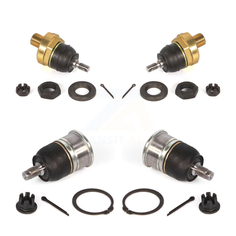 Front Lower & Upper Suspension Ball Joints Kit For Honda Accord Acura TL CL KTR-101844