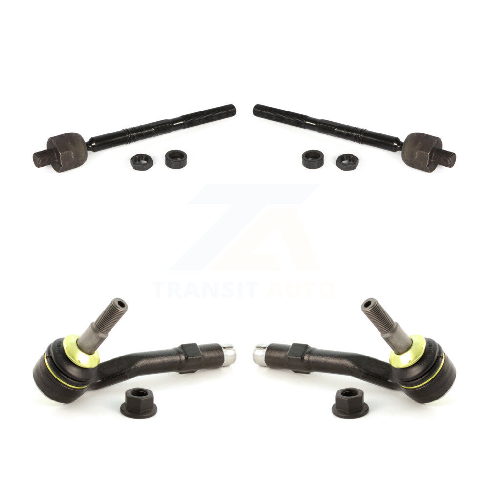 Front Steering Tie Rod End Kit For BMW 530i 650i 525i 645Ci 528i 550i M5 M6 545i 535i KTR-101908