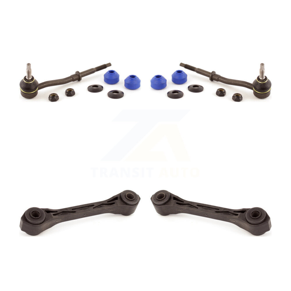 Front Rear Suspension Bar Link Kit For 1997-2004 Dodge Dakota RWD With Plastic Fiber KTR-102019