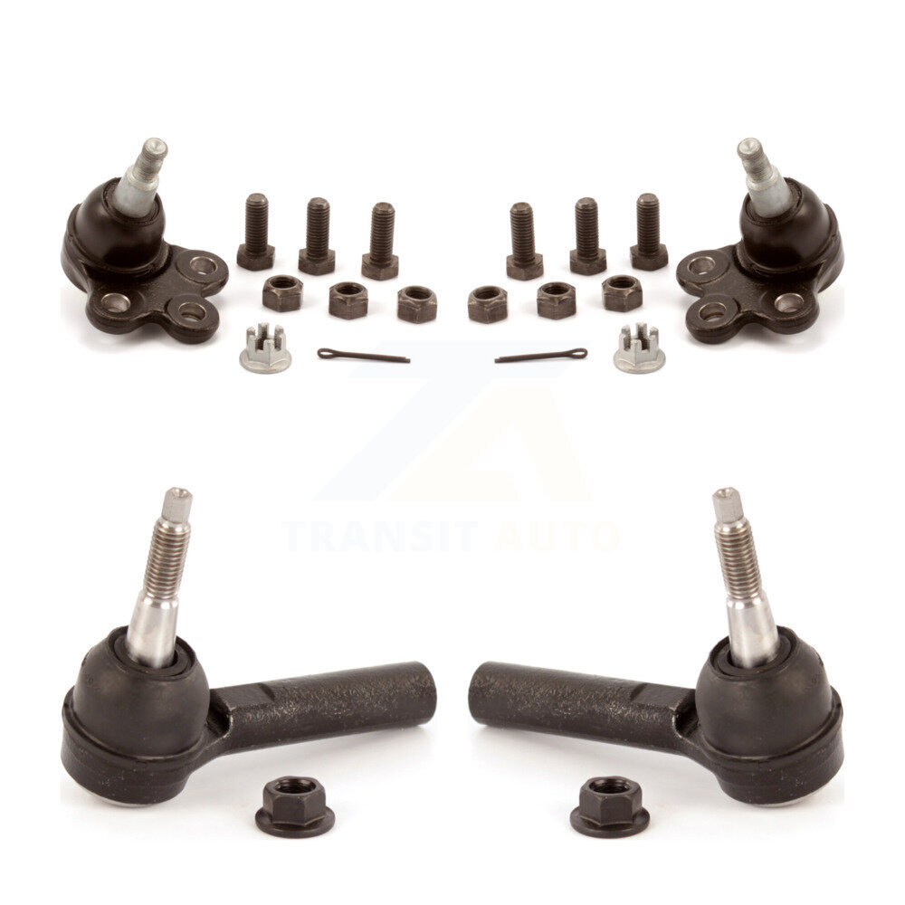 Front Suspension Ball Joint & Tie Rod End Kit For 2010-2017 Chevrolet Equinox GMC Terrain KTR-102326