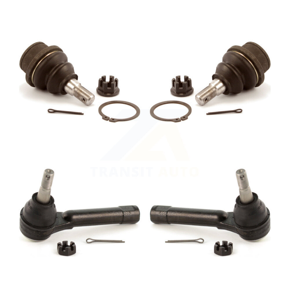 Front Ball Joint Tie Rod End Kit For Chevrolet GMC Silverado 1500 Sierra Avalanche Yukon KTR-102362