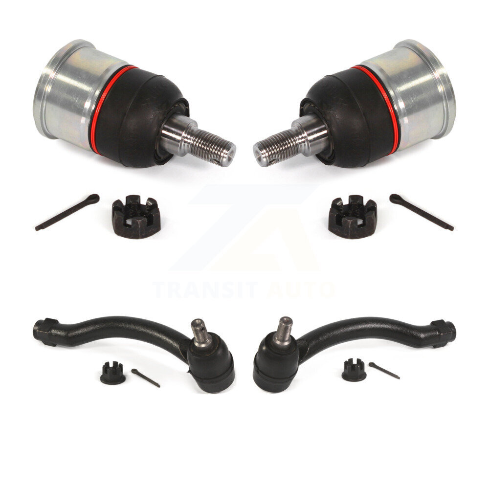 Front Suspension Ball Joint And Tie Rod End Kit For 2009-2014 Acura TL KTR-102483
