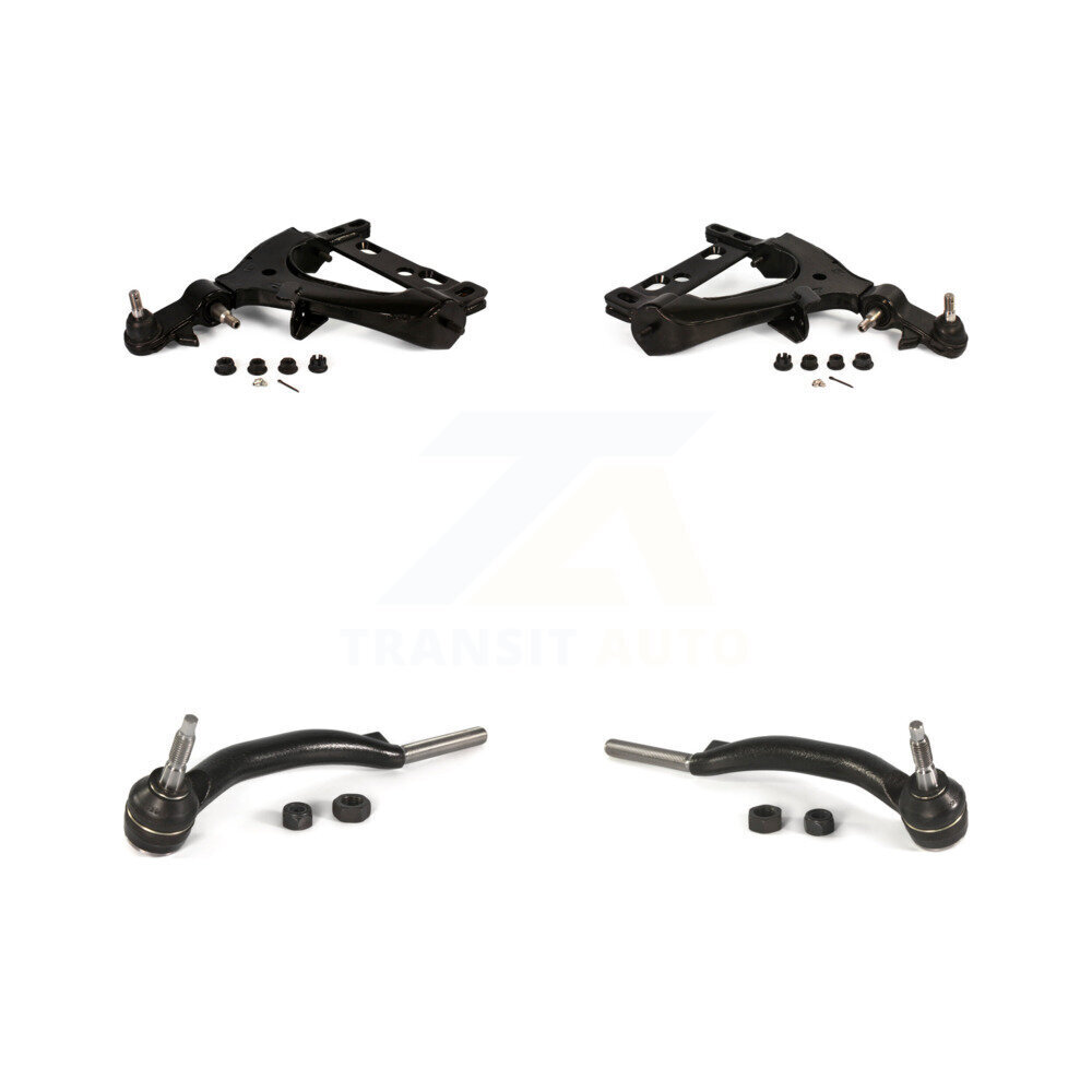 Front Suspension Control Arm Assembly Tie Rod End Kit For GMC Envoy Chevrolet Trailblazer KTR-102638