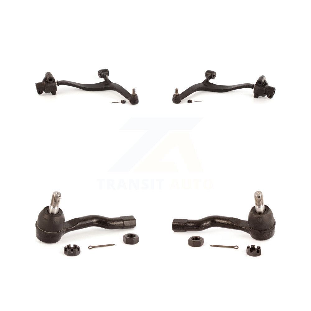 Front Suspension Control Arm And Tie Rod End Kit For 2003-2008 INFINITI FX35 FX45 KTR-102649