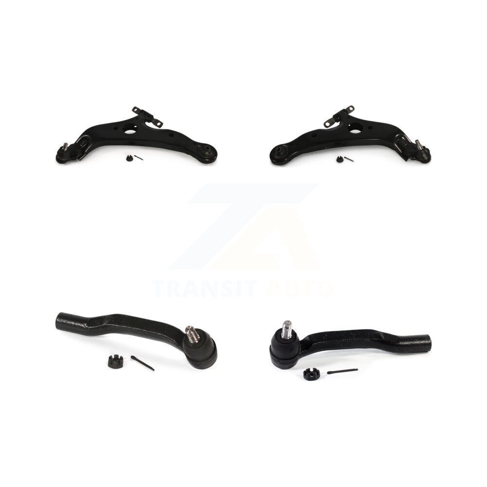 Front Suspension Control Arm Assembly And Tie Rod End Kit For 2004-2010 Toyota Sienna KTR-102659