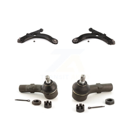 Front Suspension Control Arm Assembly & Tie Rod End Kit For Volkswagen Jetta Golf Beetle KTR-102660