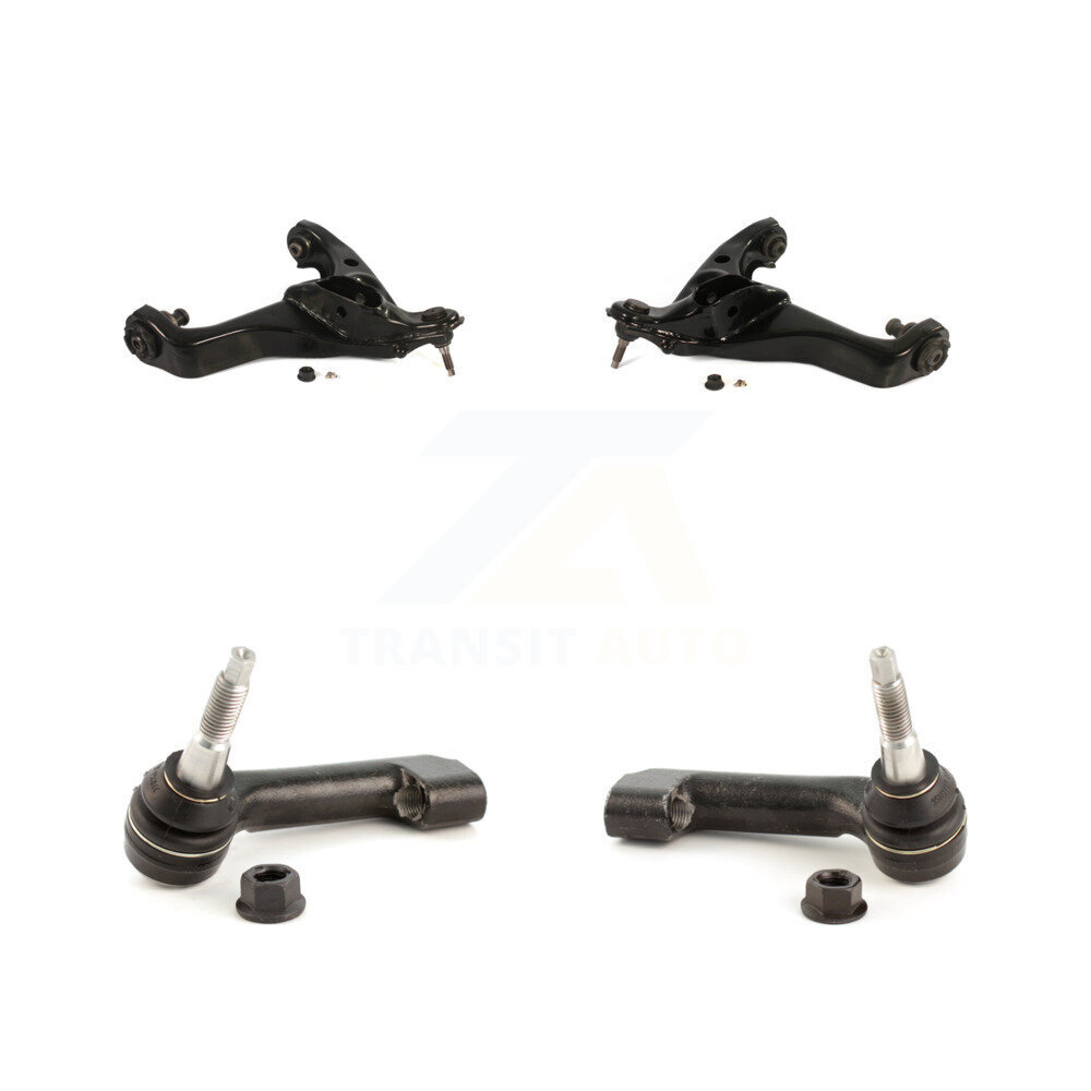 Front Suspension Control Arm Assembly & Tie Rod End Kit For Ford F-150 Expedition Lincoln KTR-102665