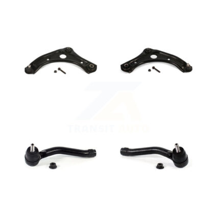 Front Suspension Control Arm Assembly And Tie Rod End Kit For Nissan Micra Versa Note KTR-102674