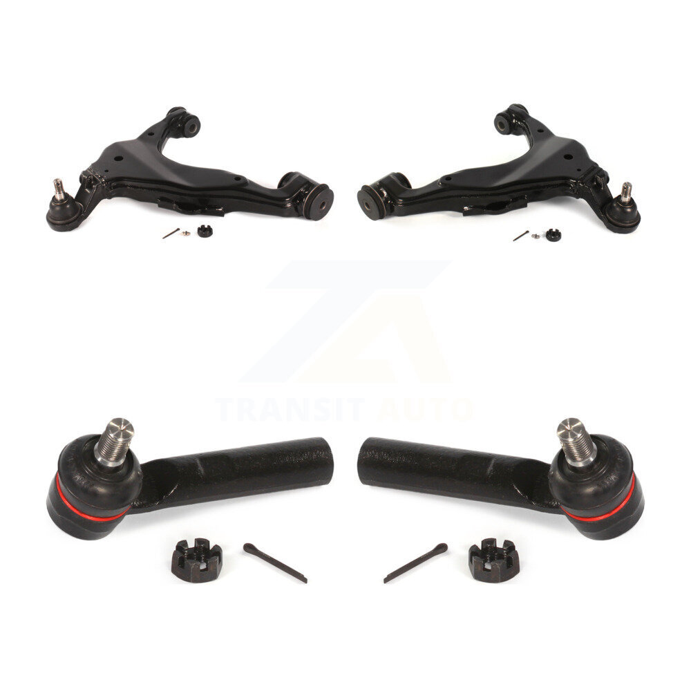 Front Suspension Control Arm & Tie Rod End Kit For Toyota 4Runner FJ Cruiser Lexus GX470 KTR-102716