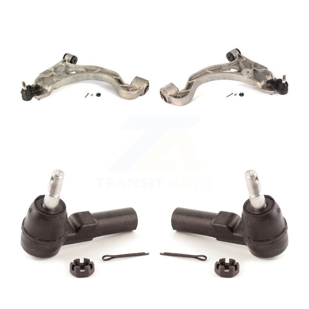 Front Suspension Arm & Tie Rod End Kit For Buick LeSabre Cadillac DeVille Seville Pontiac KTR-102729