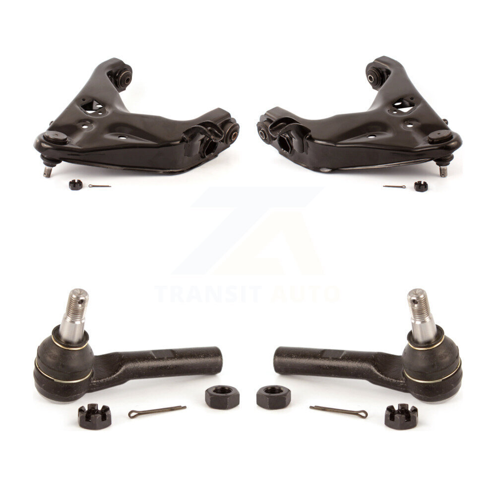 Front Suspension Control Arm Assembly And Tie Rod End Kit For Mazda B4000 B3000 KTR-102734
